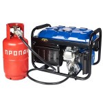 С возможностью работы на газу
