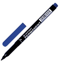 Маркер перманентный CENTROPEN 2536, СИНИЙ, тонкий наконечник, 1 мм, трехгранная зона захвата, 6 2536 0106 - фото 11030333