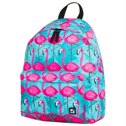 Рюкзак BRAUBERG СИТИ-ФОРМАТ универсальный, "Flamingo", разноцветный, 41х32х14 см, 228854 - фото 11065087