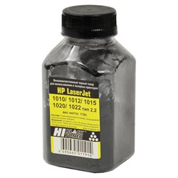 Тонер HI-BLACK для HP LJ 1010/1012/1015/1020, фасовка 110 г, 980362006 - фото 11088306