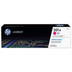 Картридж лазерный HP (CF403A) LaserJet Pro M277n/dw/M252n/dw, №201A, пурпурный, оригинальный, ресурс 1400 страниц - фото 11088470