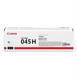 Картридж лазерный CANON (045HC) MF635/633/631/LBP 611/613, голубой, ресурс 2200 стр., оригинальный, 1245C002 - фото 11089662