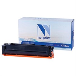 Картридж лазерный NV PRINT (NV-CF543A) для HP M254dw/M254nw/MFP M280nw/M281fdw, пурпурный, ресурс 1300 страниц - фото 11090212