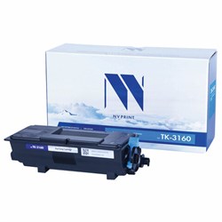 Картридж лазерный NV PRINT (NV-TK-3160) для KYOCERA ECOSYS P3045dn/3050dn/3055dn/3060dn, ресурс 12500 страниц, NV-TK3160 - фото 11090224