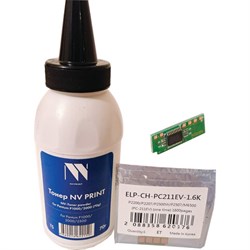 Заправочный комплект NV PRINT (NV- PC-211) для Pantum P2200/P2207/P2507/P2500W (тонер+чип) 1600 страниц, NV- PC-211/box - фото 11090551