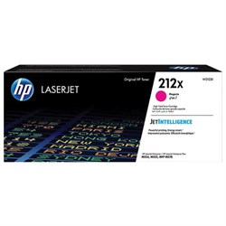 Картридж лазерный HP (W2123X) Color LaserJet M554/M555, №212X, пурпурный, оригинальный, ресурс 10 000 страниц - фото 11090648