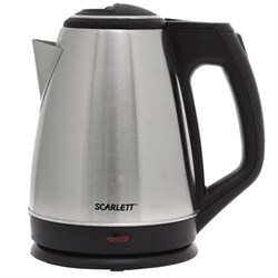 Чайник SCARLETT SC-EK21S25, 1,5 л, 1350 Вт, закрытый нагревательный элемент, сталь - фото 11101126