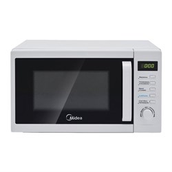 Микроволновая печь MIDEA AM820CUK-W объем 20 л, мощность 800 Вт, механическое управление - фото 11102864