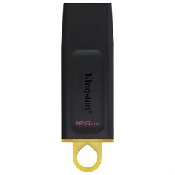 Флеш-диск 128GB KINGSTON DataTraveler Exodia, разъем USB 3.2, черный/желтый, DTX/128GB - фото 11109660