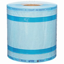 Рулон комбинированный со складкой ВИНАР СТЕРИТ, для ПАРОВОЙ/ГАЗОВОЙ стерилизации, 200 мм х 55 мм х 100 м - фото 11136171