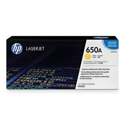 Картридж лазерный HP (CE272A) Color LaserJet Enterprise CP5525, желтый, оригинальный, ресурс 15000 страниц - копия - фото 11189863