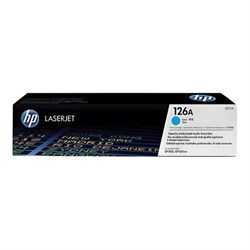 Картридж лазерный HP (CE311A) LaserJet CP1025/CP1025NW, голубой, оригинальный, ресурс 1000 страниц - копия - фото 11189865