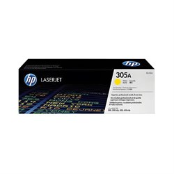 Картридж лазерный HP (CE412A) LaserJet Pro M351/M451, желтый, оригинальный, ресурс 2600 страниц - копия - фото 11189886