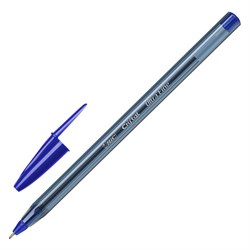 Ручка шариковая BIC "Cristal Exact", СИНЯЯ, корпус тонированный, узел 0,7 мм, линия письма 0,28 мм, 992605 - фото 11203624