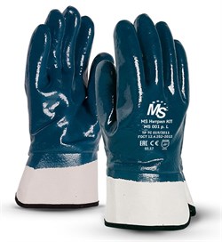 Перчатки Manipula Specialist® MS Нитрил КП (джерси+нитрил), MS 001/MS-121 - фото 11294915