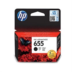 Картридж струйный HP (CZ109AE) Deskjet Ink Advantage 3525/5525/4515/4525 №655, черный, оригинальный - фото 11329570