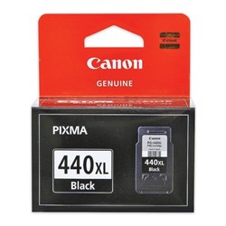 Картридж струйный CANON (PG-440XL) PIXMA MG2140/3140/3540/4240, черный, оригинальный, ресурс 600 стр., увеличенная емкость, 5216B001 - фото 11329592