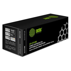 Картридж лазерный CACTUS (CS-C731BK) для CANON LBP7100/7110/MF8230/8280, черный, ресурс 1400 стр. - фото 11330412