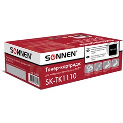 Тонер-картридж лазерный SONNEN (SK-TK1110) для KYOCERA FS-1020MFP/1040/1120MFP, ресурс 2500 стр., 364081 - фото 11396148