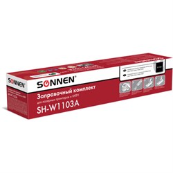 Заправочный комплект SONNEN (SH-W1103A) для HP Neverstop Laser 1000A/1000W/1200A/1200W, ресурс 2500 стр., 364091 - фото 11396158