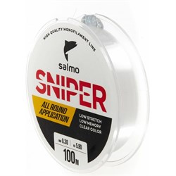Монофильная леска Salmo Sniper Clear 100/030 - фото 11479400