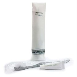 Зубной набор КОМПЛЕКТ 300 шт., COMFORT LINE (зубная щётка + зубная паста 5 г), саше, флоупак, 2000406/1 - фото 11649847