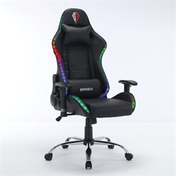 Кресло компьютерное BRABIX "Lumen GM-150 RGB", подсветка, две подушки, экокожа, черное, 532801 - фото 11817774