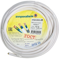 Гибкий круглый провод ЭлПроКабель 4630017848164 - фото 11876095