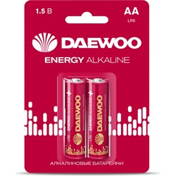 Алкалиновая батарейка Daewoo ENERGY Alkaline 2021 - фото 11926483