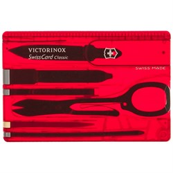 Швейцарская карточка Victorinox SwissCard Ruby - фото 11956563