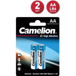 Батарейка Camelion DIGI LR 6 BL-2 1.5В - фото 12031396