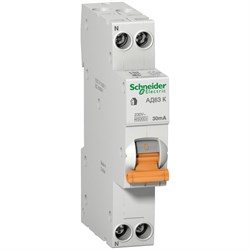 Автоматический выключатель дифференциального тока Schneider Electric 12522 - фото 12193169