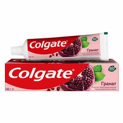 Зубная паста 100 мл COLGATE "Гранат", уход и укрепление эмали, 6920354826597 - фото 12246639