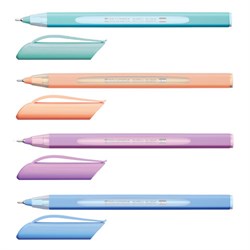 Ручка шариковая масляная BRAUBERG "Extra Glide Soft Pastel", СИНЯЯ, узел 0,7 мм, линия письма 0,35 мм, 144073 - фото 12452057