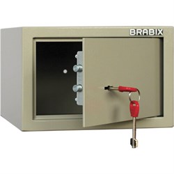 Сейф мебельный BRABIX "D-18m", 180х270х236 мм, 5 кг, ключевой замок, крепление к стене, 291161 - фото 12537126