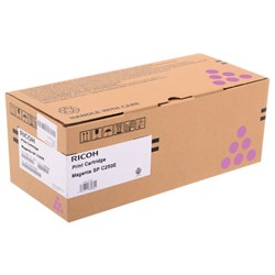 Тонер-картридж лазерный RICOH (SP C250E) SPC250/C260/C261, пурпурный, оригинальный, ресурс 1600 страниц, 407545 - фото 12539271