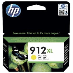 Картридж струйный HP (3YL83A) для HP OfficeJet Pro 8023, №912XL желтый, ресурс 825 страниц, оригинальный - фото 12539513