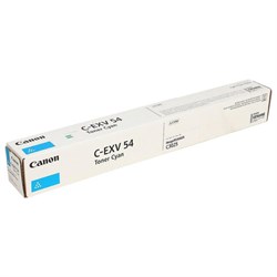 Тонер CANON (C-EXV54C) C3025i, голубой, оригинальный, ресурс 8500 страниц, 1395C002 - фото 12661834