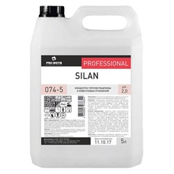 Средство для чистки посудомоечных и стиральных машин 5 л, PRO-BRITE SILAN, от минеральных отложений, кислотное, 074-5 - фото 12673653
