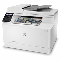 МФУ лазерное ЦВЕТНОЕ HP Color LaserJet M183fw "4 в 1", А4, 16 стр./мин, 30000 стр./месяц, АПД, Wi-Fi, сетевая карта, 7KW56A - фото 13115177