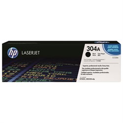 Картридж лазерный HP (CC530A) ColorLaserJet CP2025/CM2320, №304A, черный, оригинальный, ресурс 3500 страниц - фото 13115989