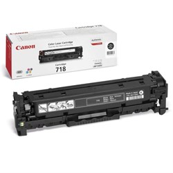 Картридж лазерный CANON (718BK) LBP7200Cdn/MF8330Cdn/MF8350Cdn, черный, ресурс 3400 страниц, оригинальный, 2662B002 - фото 13116044