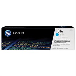 Картридж лазерный HP (CF211A) CLJ Pro 200 M276n/M276nw, №131A, голубой, оригинальный, ресурс 1800 страниц - фото 13116072