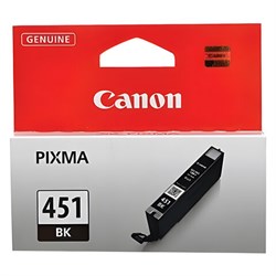 Картридж струйный CANON (CLI-451Bk) Pixma iP7240 и другие, черный, оригинальный, 6523B001 - фото 13116078