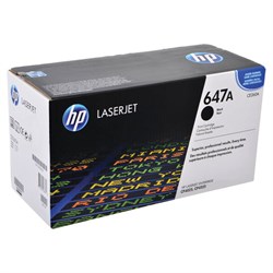 Картридж лазерный HP (CE260A) ColorLaserJet CP4025/4525, №647A, черный, оригинальный, ресурс 8500 страниц - фото 13116119