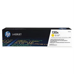 Картридж лазерный HP (CF352A) ColorLaserJet M176n/M177fw, №130A, желтый, оригинальный, ресурс 1000 страниц - фото 13116127