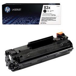 Картридж лазерный HP (CF283X) LaserJet Pro M201/M225, №83X, черный, оригинальный, ресурс 2200 страниц - фото 13116130