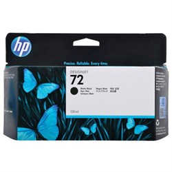 Картридж струйный для плоттера HP (C9403A) Designjet T610/795/1100 и др., №72, черный матовый, 130 мл, оригинальный - фото 13116146