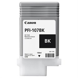 Картридж струйный CANON (PFI-107BK) PF680/685/780/785, черный, оригинальный, 130 мл, 6705B001 - фото 13116191