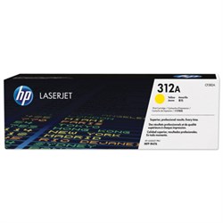 Картридж лазерный HP (CF382A) LaserJet M476dn/476dw/476nw, №312A, желтый, оригинальный, ресурс 2700 страниц - фото 13116205